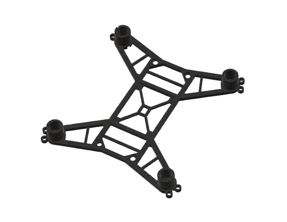 3D printed drone frame for 8520 coreless motor v2.0